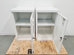 Thumbnail image of 2 × Hazardous Chemical Storage Cabinets White