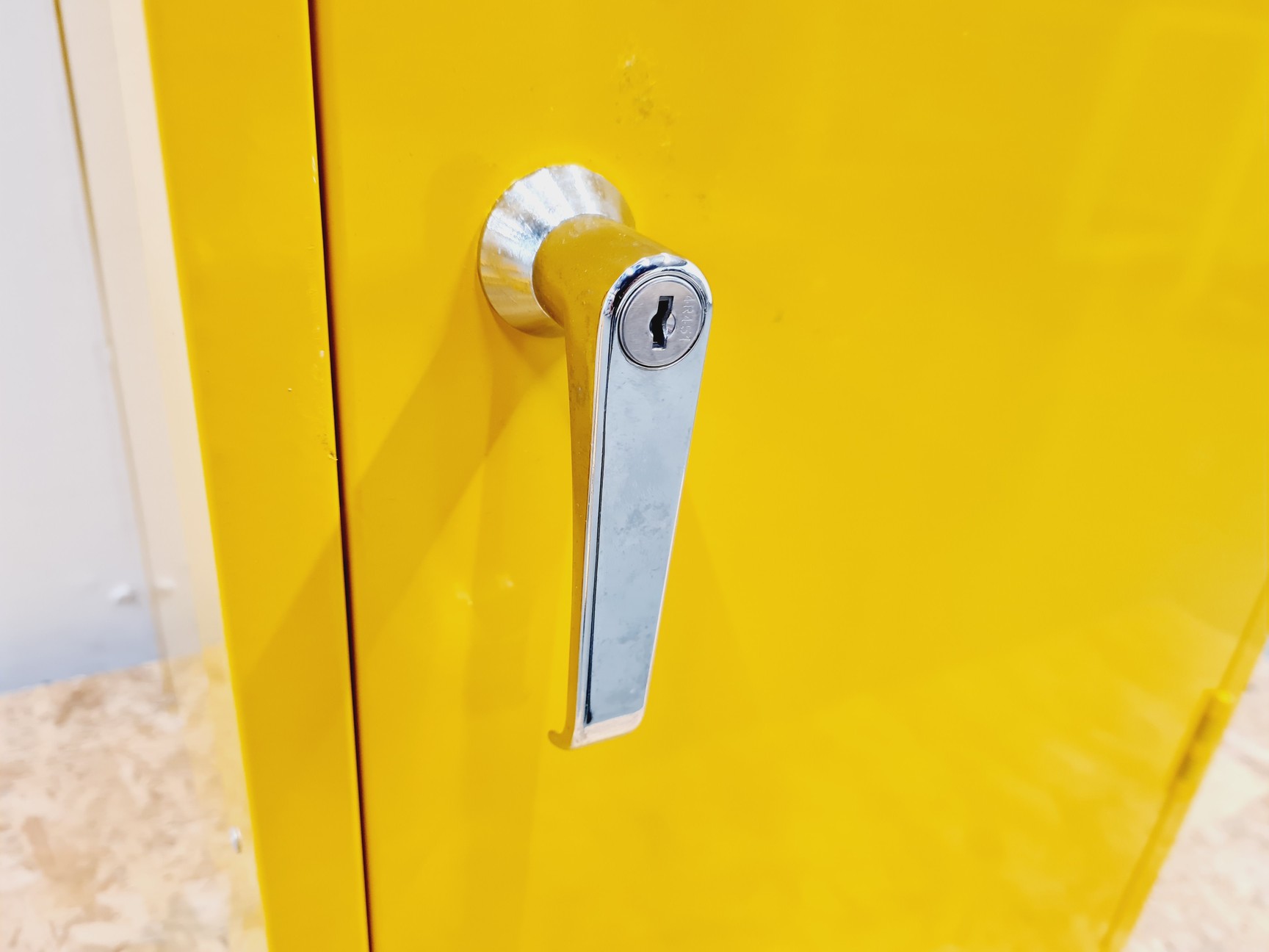 Image of Hazardous Chemical Storage Cabinet Yellow