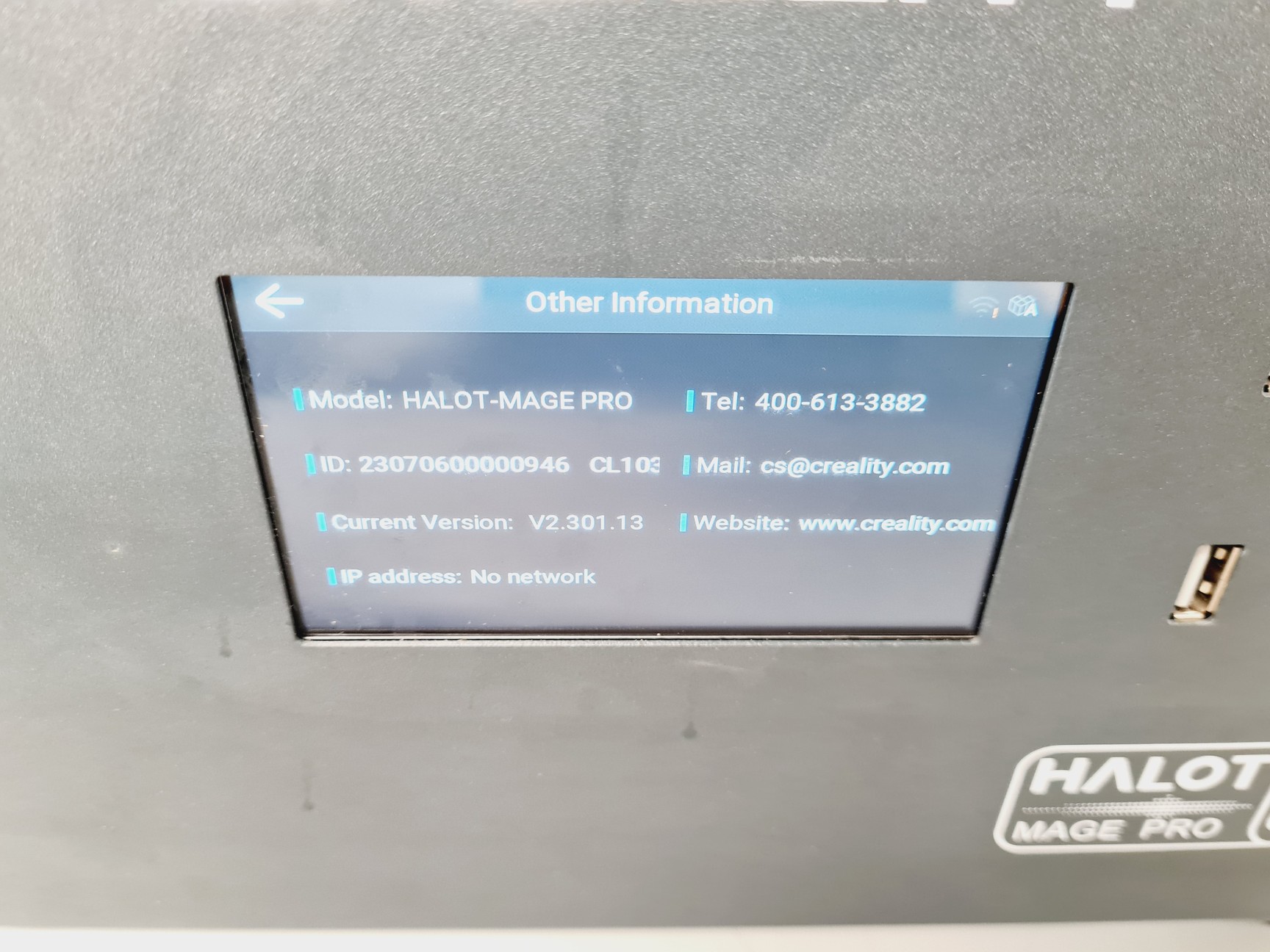 Image of Creality Halot Mage Pro 8K 3D Printer