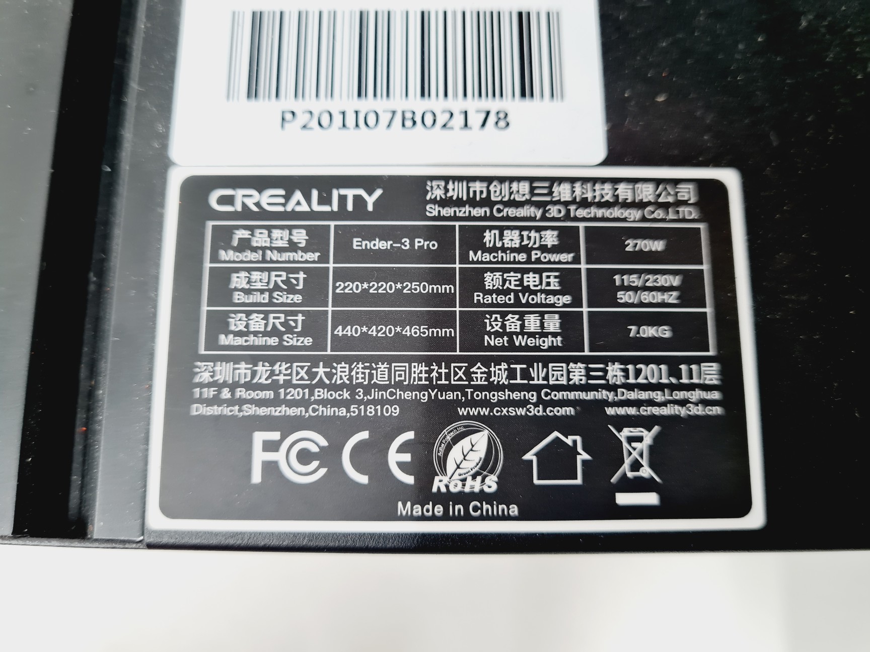 Image of Creality Ender-3 Pro 3D Printer