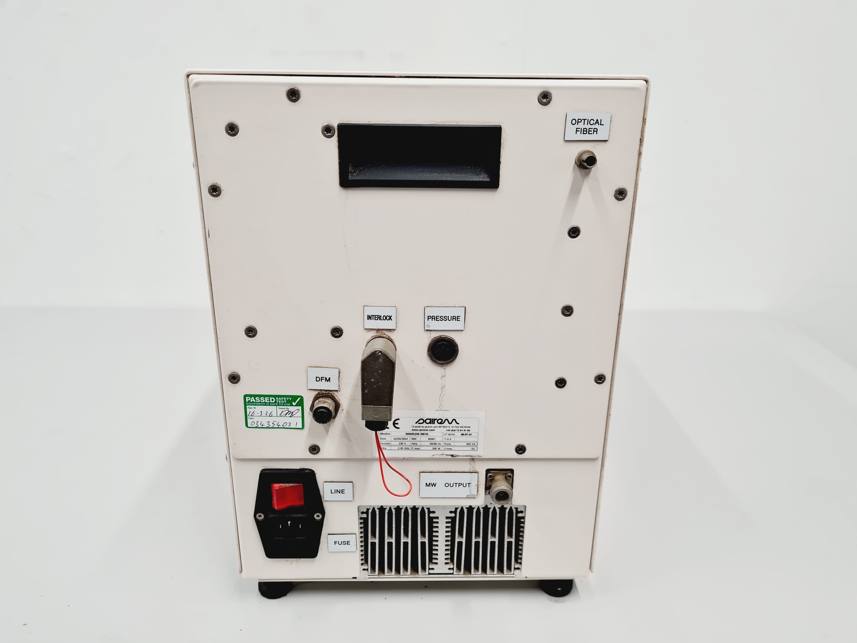 Image of Sairem MiniFlow 200SS Solid-State Microwave-Assisted Reactor System