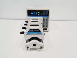 Thumbnail image of Cole-Parmer 7523-37 MasterFlex Peristaltic Pump with 4 x Easy Load Pump Heads