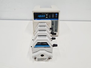 Thumbnail image of Cole-Parmer 7523-37 MasterFlex Peristaltic Pump with 4 x Easy Load Pump Heads