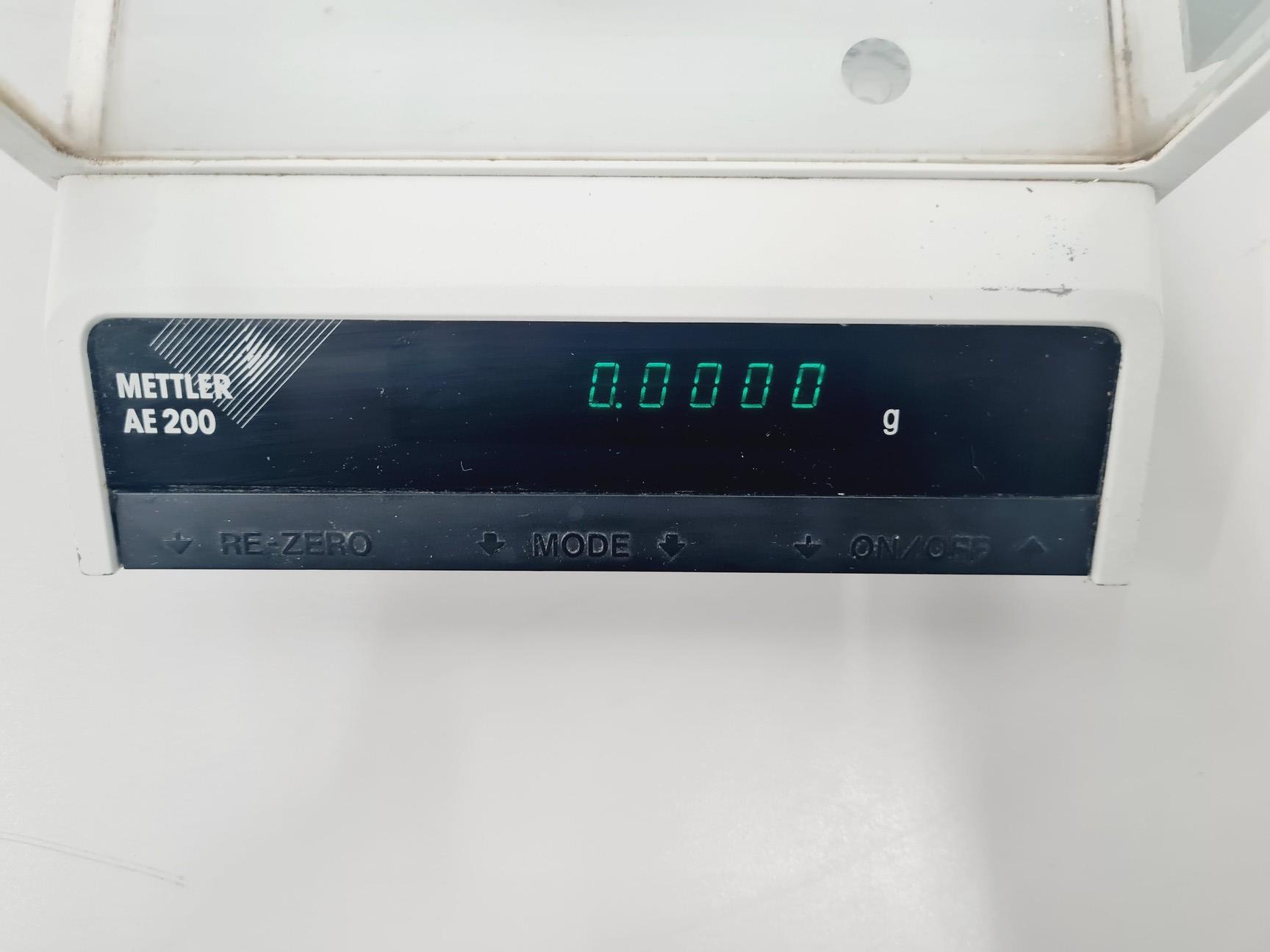 Image of Mettler AE 200 4dp Balance