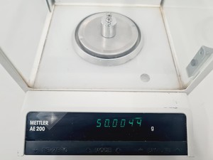 Thumbnail image of Mettler AE 200 4dp Balance