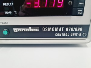 Thumbnail image of GonoTec Osmomat 070 Cell Unit and Osmomat 070/090 Control Unit B