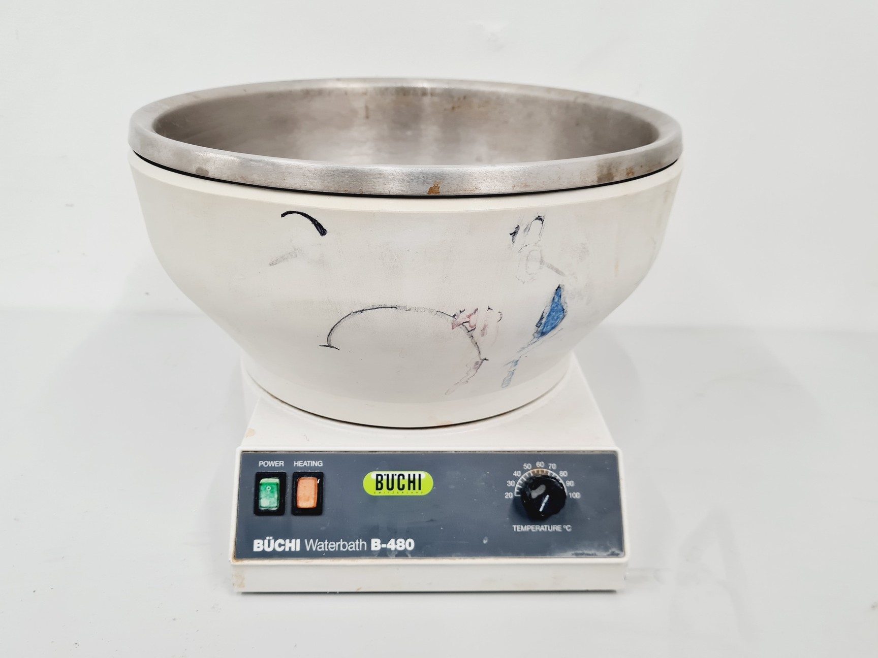 Image of Buchi Rotavapor R-114 and Buchi Waterbath B-480