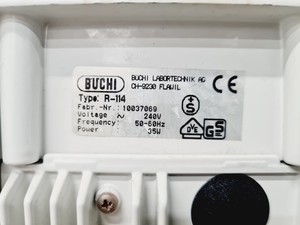Thumbnail image of Buchi Rotavapor R-114 and Buchi Waterbath B-480