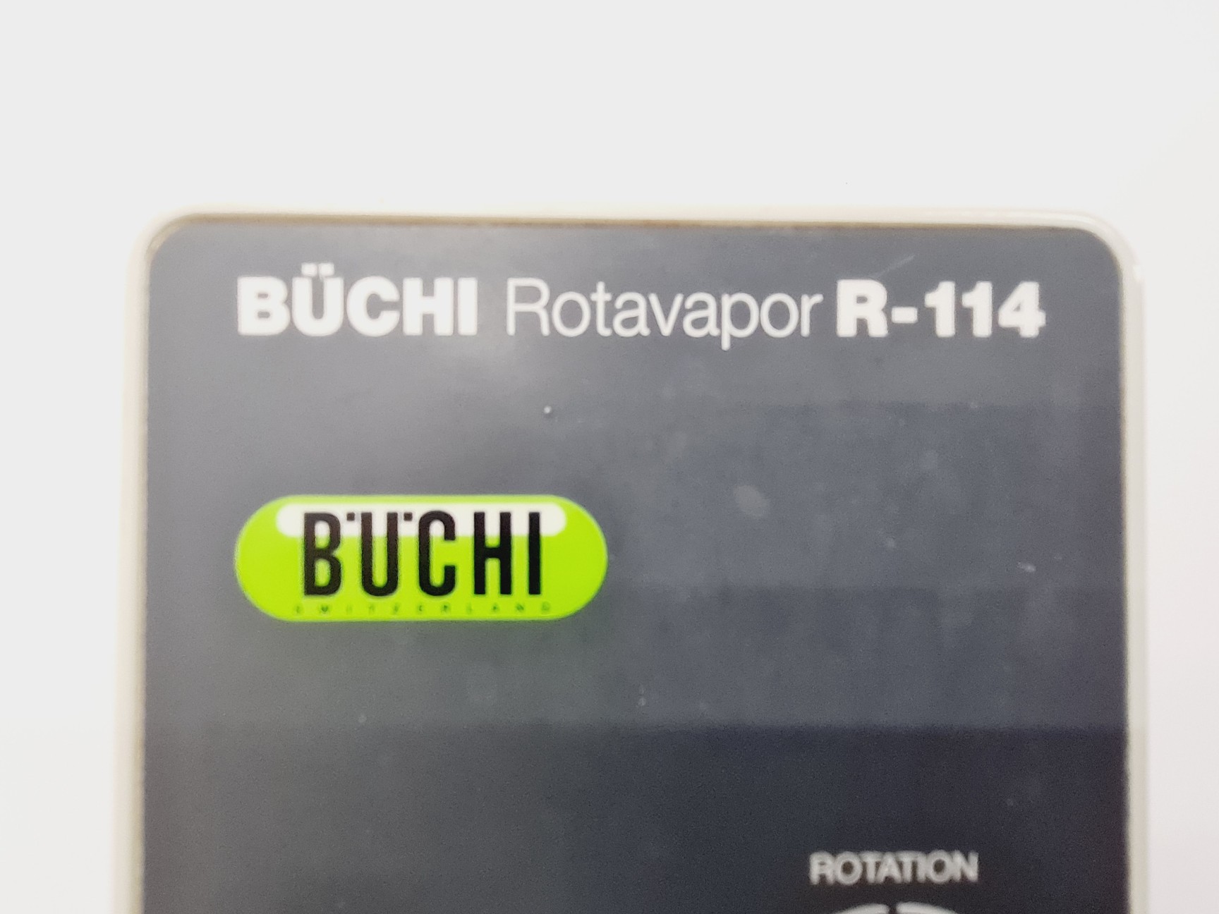 Image of Buchi Rotavapor R-114 and Buchi Waterbath B-481
