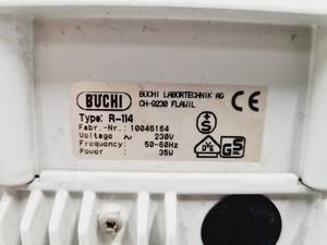 Thumbnail image of Buchi Rotavapor R-114 and Buchi Waterbath B-480
