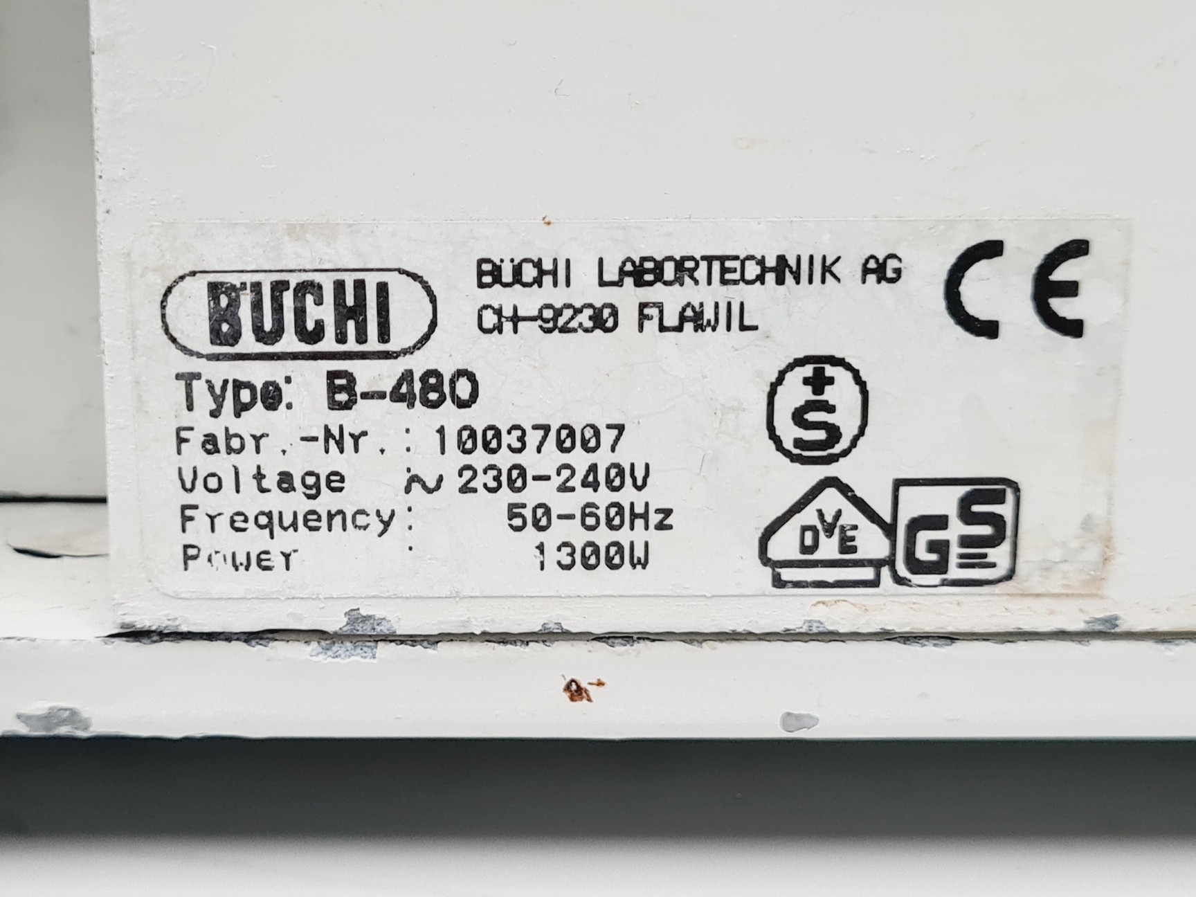 Image of Buchi Rotavapor R-114 and Buchi Waterbath B-480