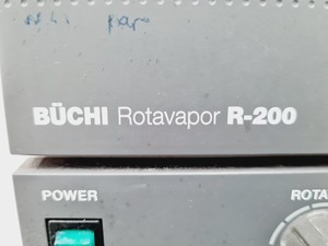 Thumbnail image of Buchi Rotavapor R-200 and Buchi Heating Bath B-490