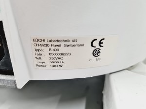 Thumbnail image of Buchi Rotavapor R-200 and Buchi Heating Bath B-490