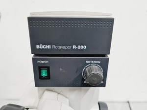 Thumbnail image of Buchi Rotavapor R-200 and Buchi Heating Bath B-490