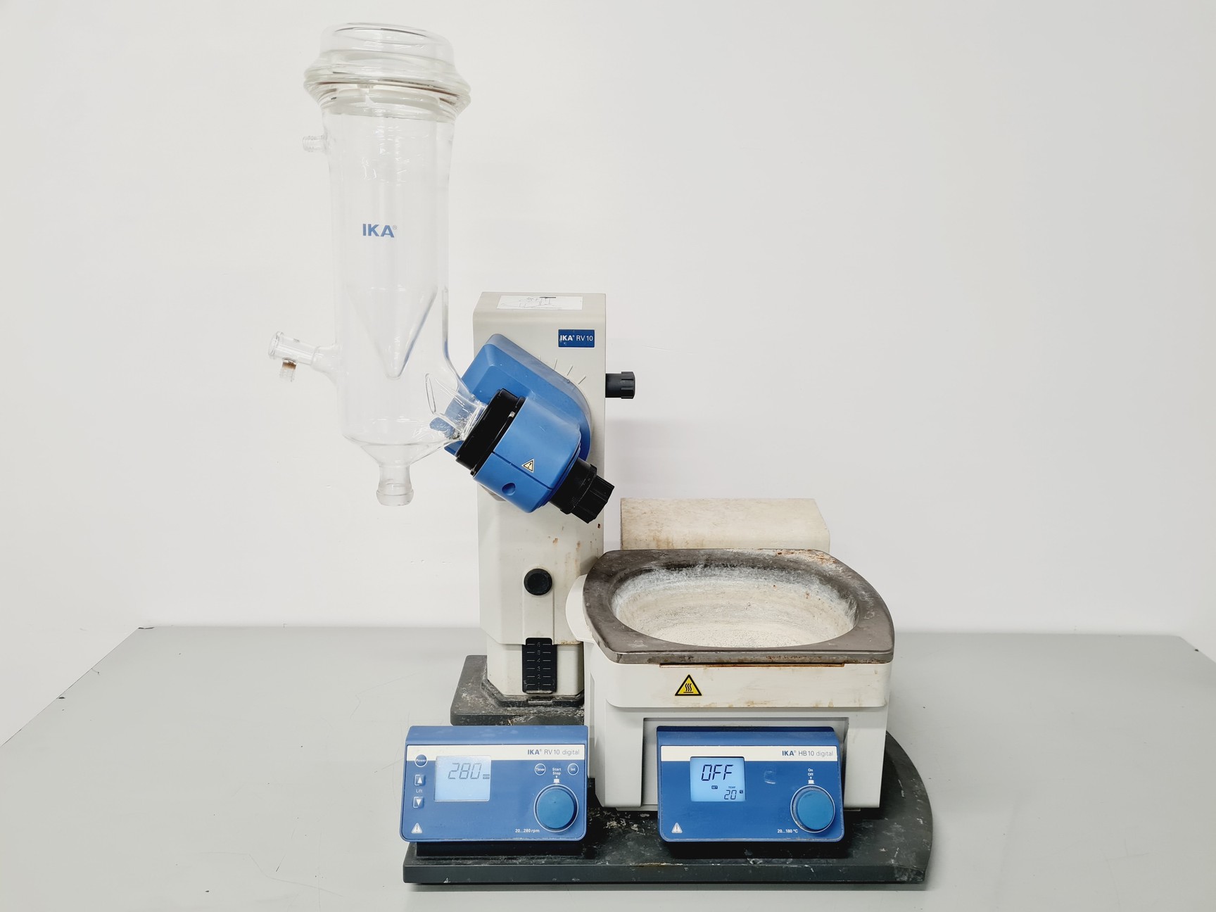 Image of IKA RV10 Digital Rotary Evaporator with IKA HB10 Digital Water Bath