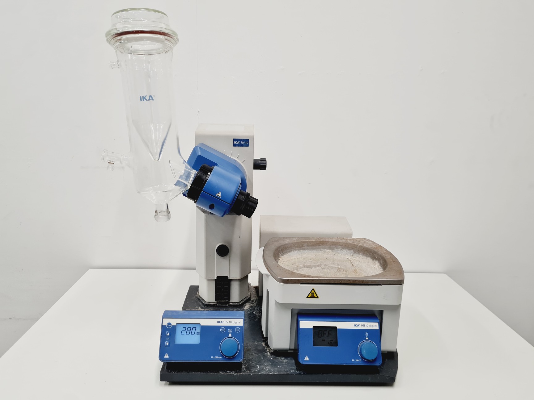 Image of IKA RV10 Digital Rotary Evaporator with IKA HB10 Digital Water Bath
