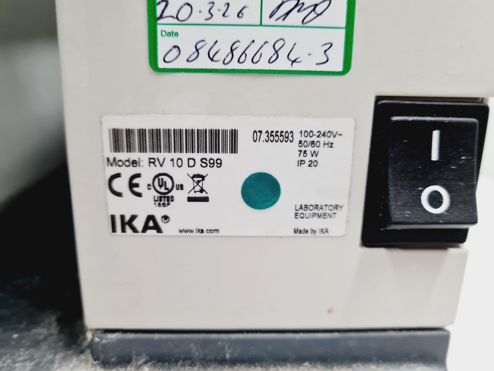 Image of IKA RV10 Digital Rotary Evaporator with IKA HB10 Digital Water Bath