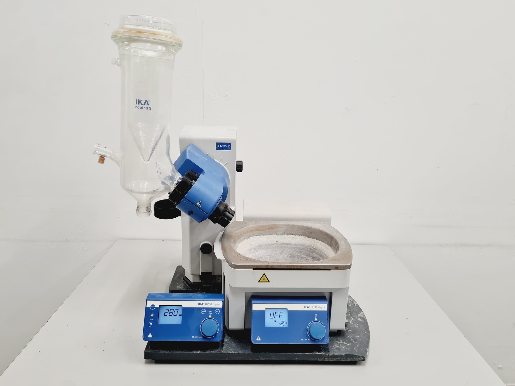 Image of IKA RV10 Digital Rotary Evaporator with IKA HB10 Digital Water Bath