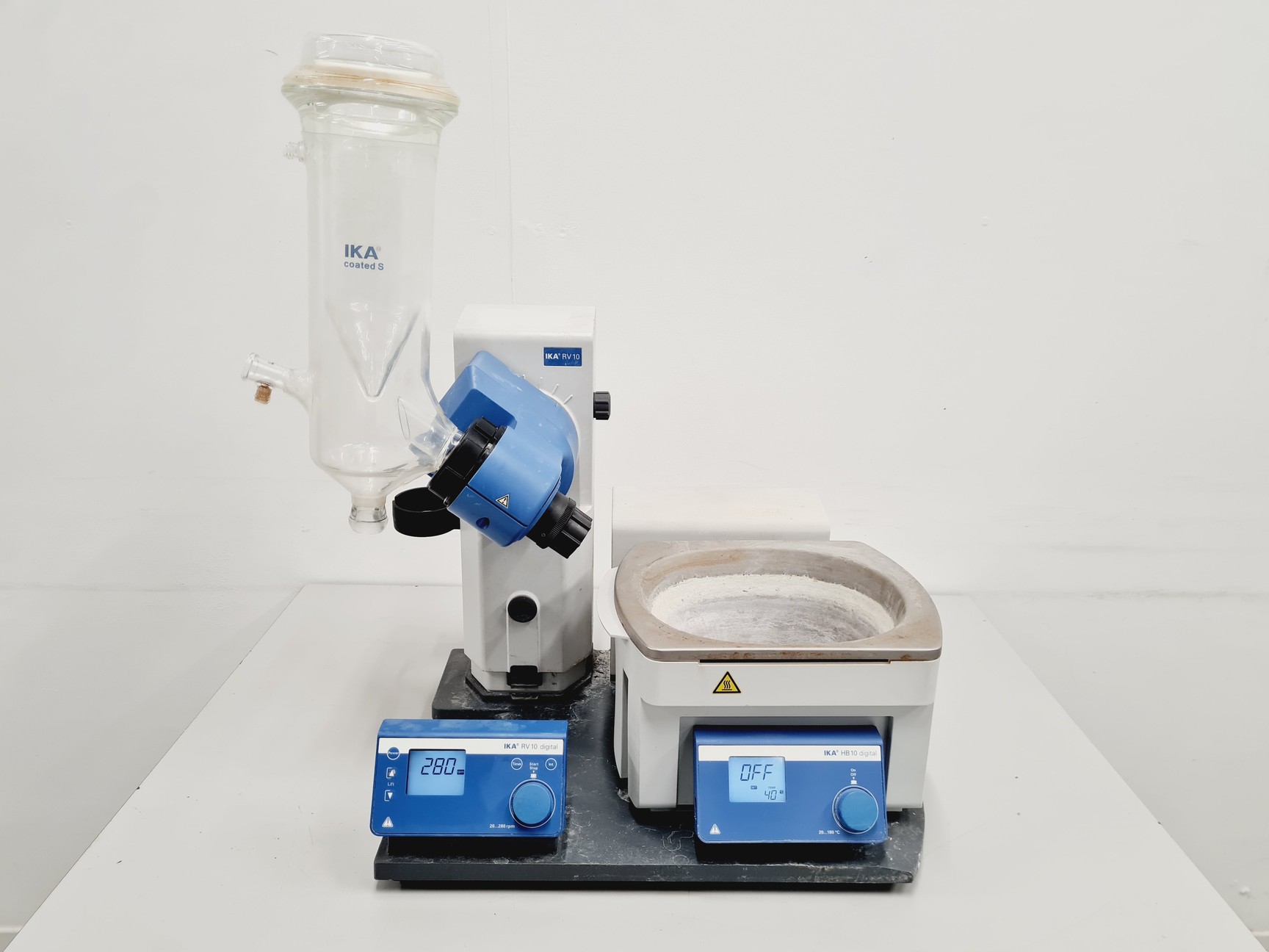 Image of IKA RV10 Digital Rotary Evaporator with IKA HB10 Digital Water Bath