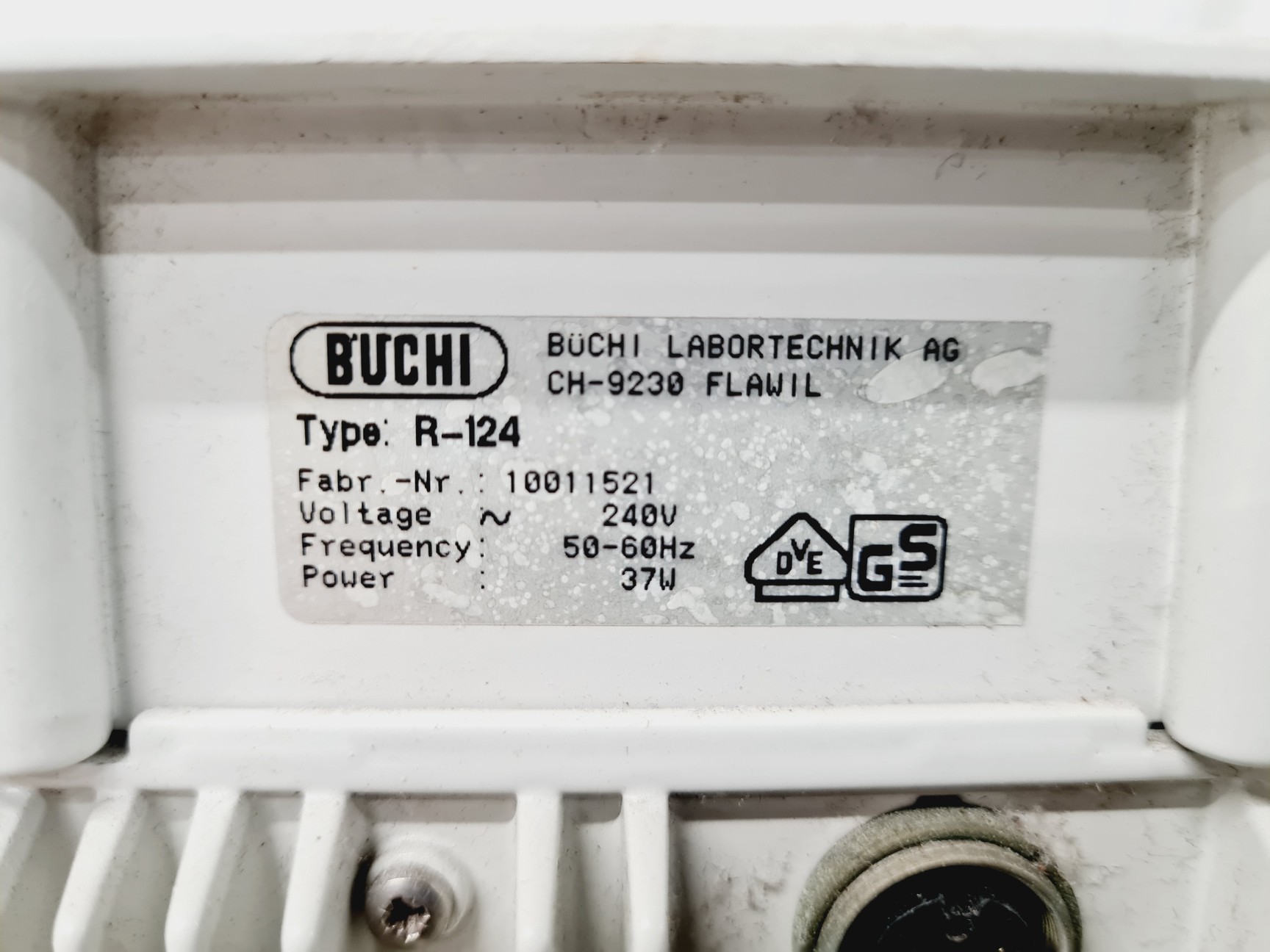 Image of Buchi Rotavapor R-124 and Buchi Waterbath B-481