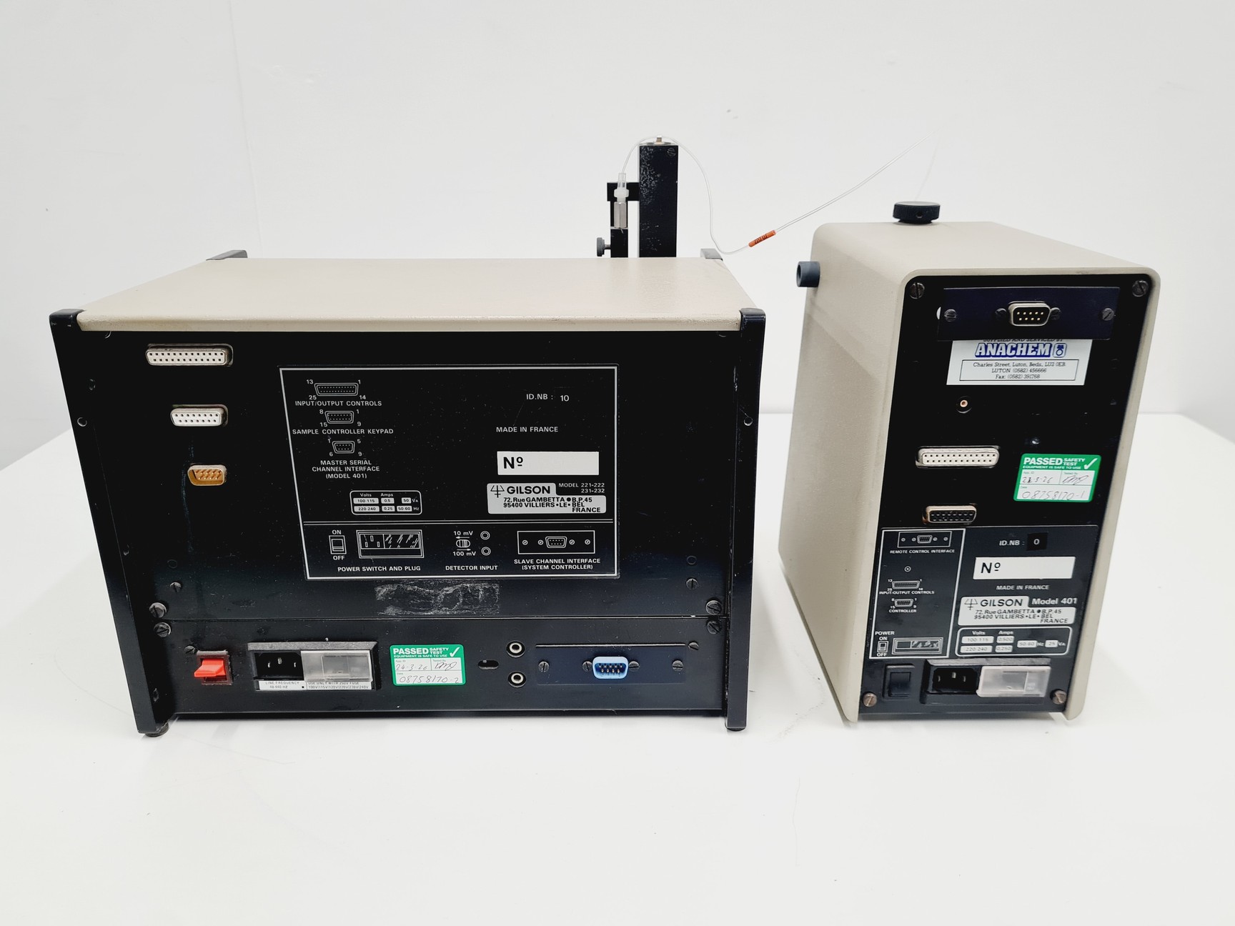 Image of Gilson Dilutor 401 with Gilson Sample Injector Model - 231