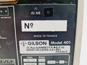 Thumbnail image of Gilson Dilutor 401 with Gilson Sample Injector Model - 231