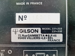 Thumbnail image of Gilson Dilutor 401 with Gilson Sample Injector Model - 231