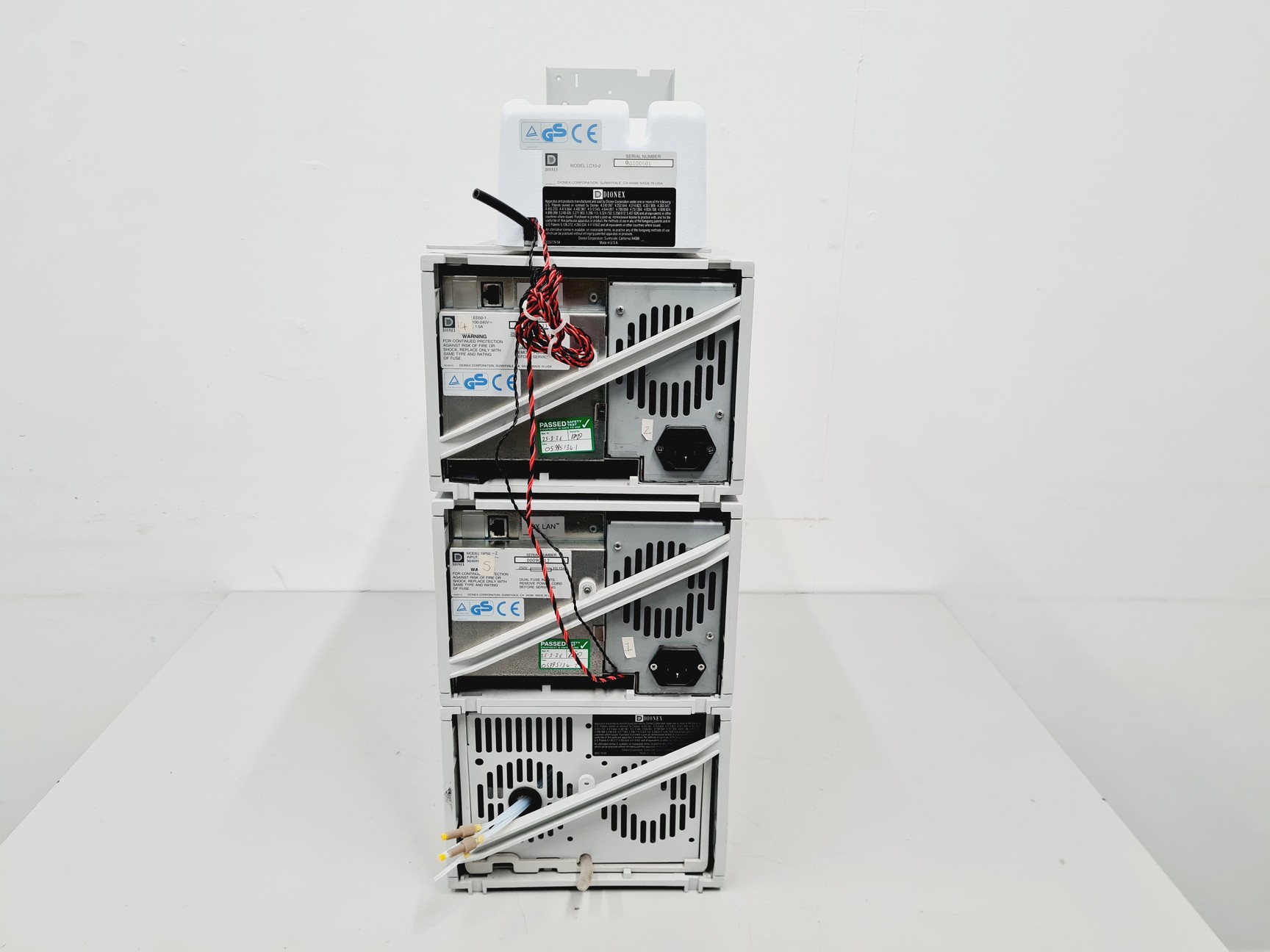 Image of Dionex HPLC System with ED50 Electrochemical Detector and GP50 Gradient Pump