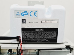 Thumbnail image of Dionex HPLC System with ED50 Electrochemical Detector and GP50 Gradient Pump