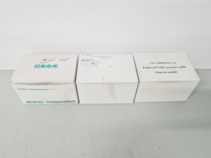 Thumbnail image of 3 x Jasco Polarimeter Cell 2mL, 3.5mL and 10mL