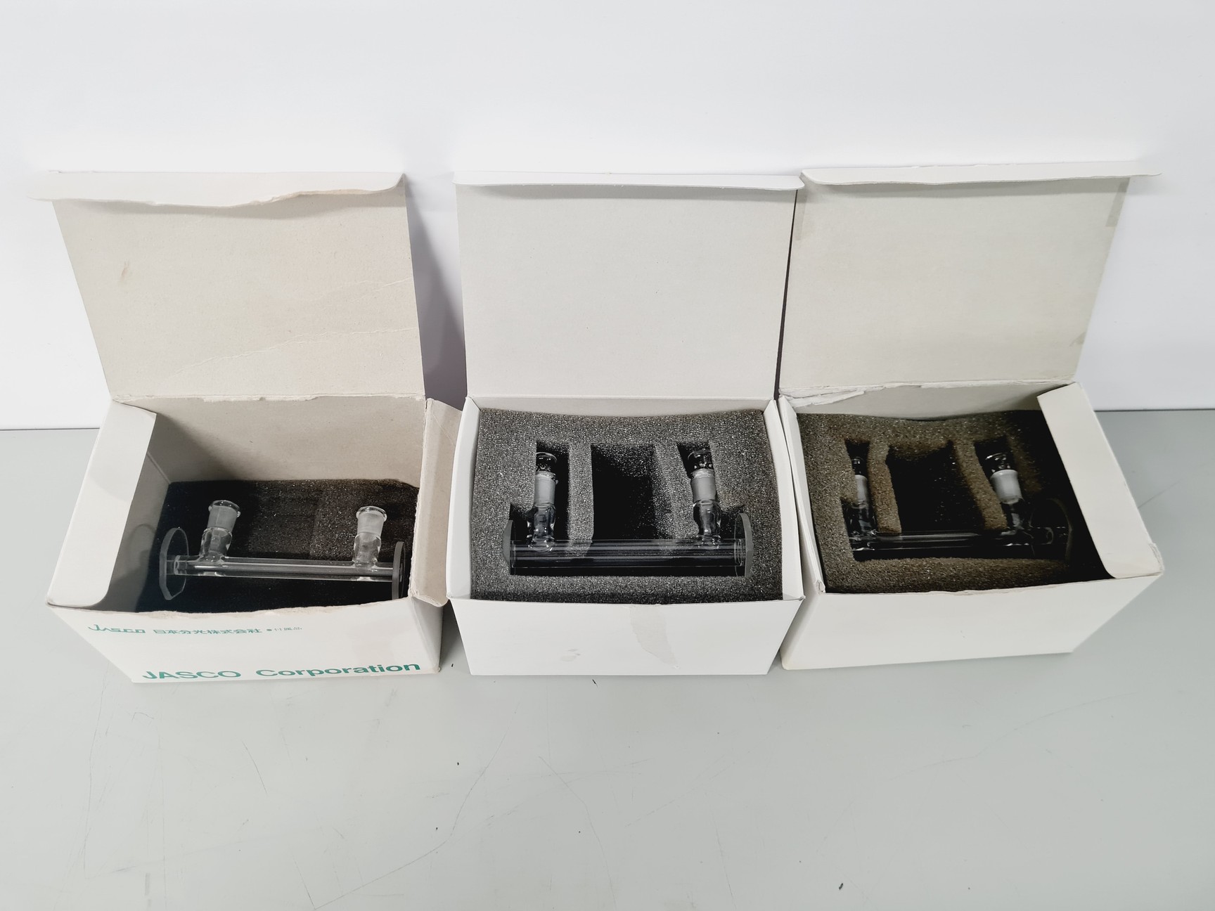 Image of 3 x Jasco Polarimeter Cell 2mL, 3.5mL and 10mL