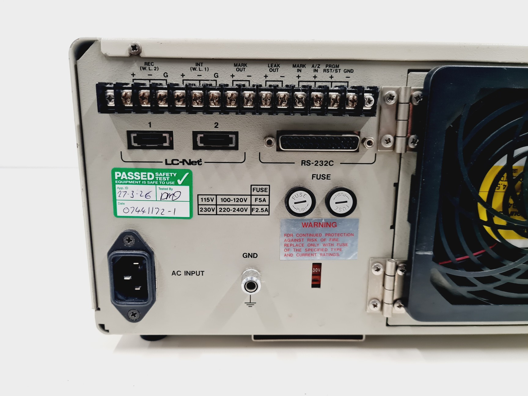 Image of Jasco FP-920 Intelligent Fluorescence Detector