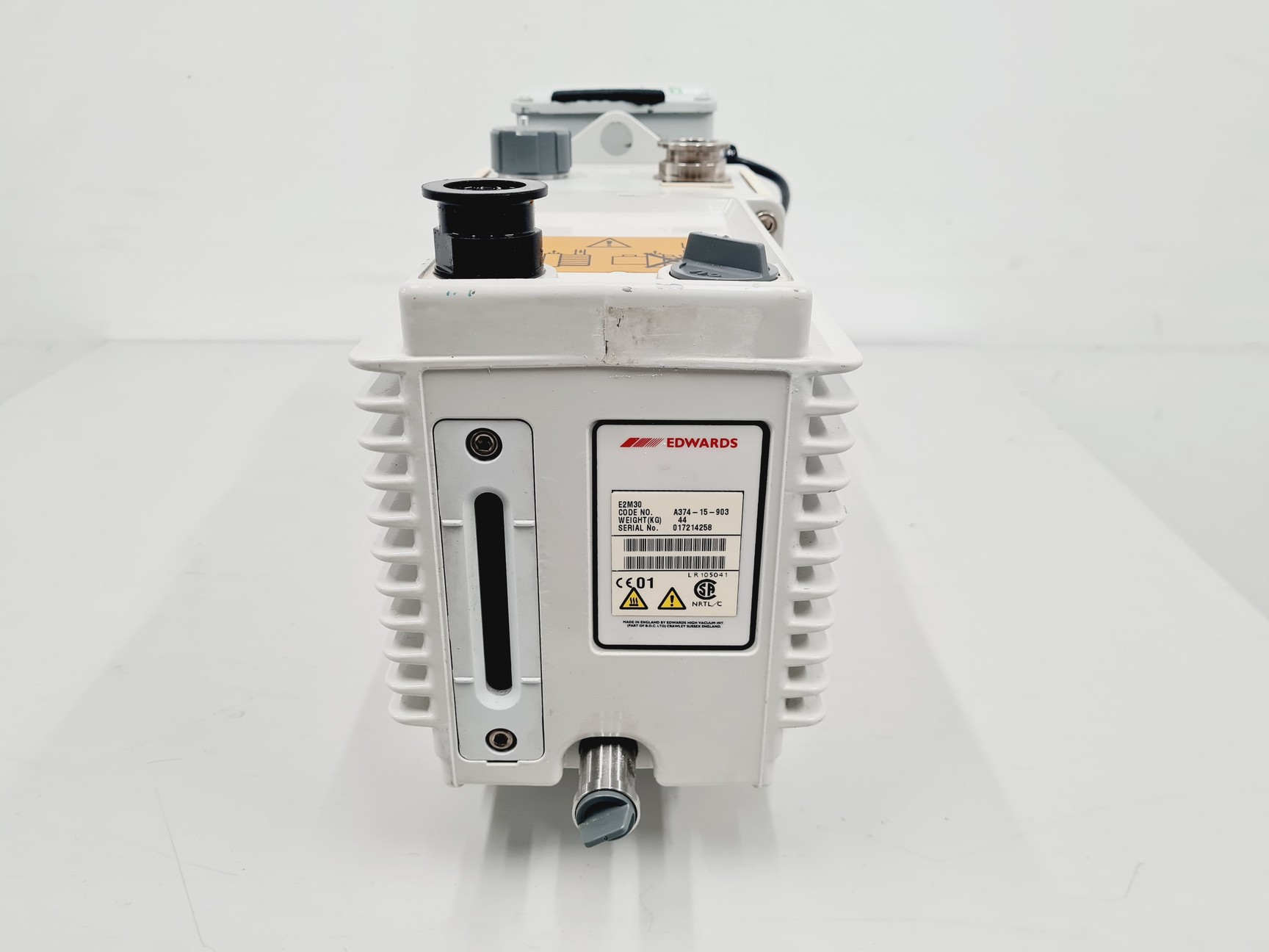Image of Edwards 30 E2M30 Rotary Vane Dual Stage Vacuum Pump