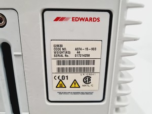Thumbnail image of Edwards 30 E2M30 Rotary Vane Dual Stage Vacuum Pump