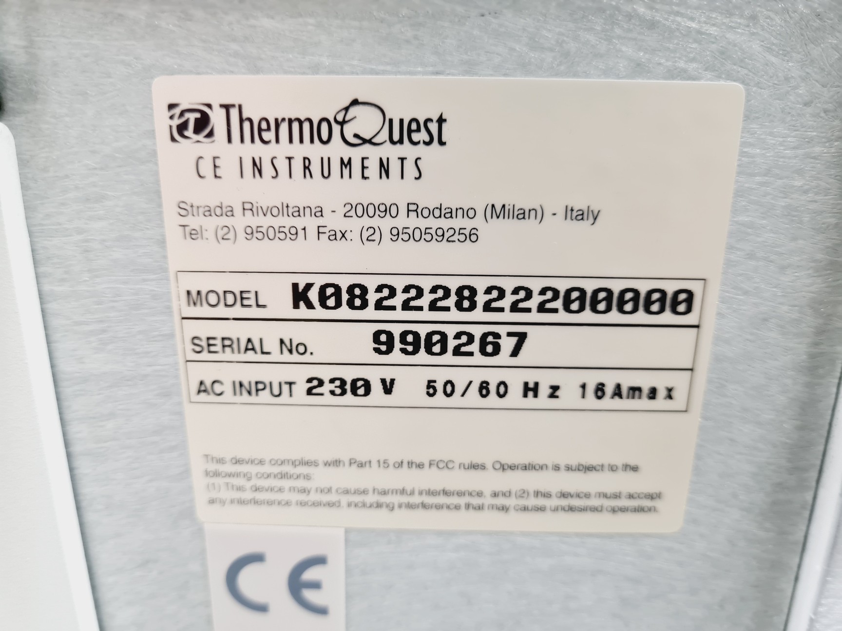 Image of Thermo Quest Trace 2000 Series GC with AS 2000 Autosampler Controller