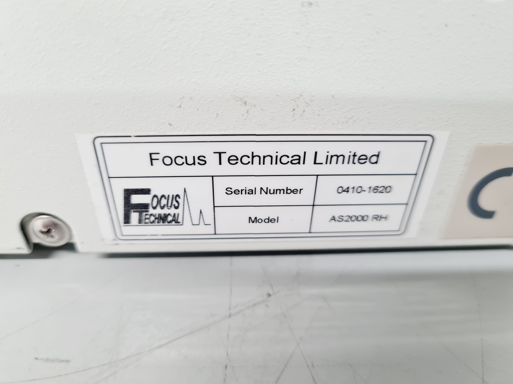 Image of Thermo Quest Trace GC 2000 with AS 2000 Autosampler Controller