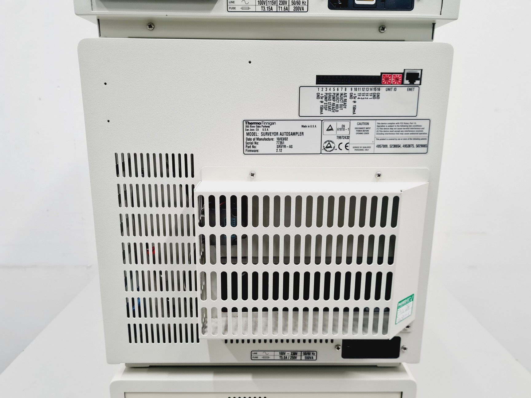 Image of Thermo Finnigan Surveyor PDA Detector, Autosampler, LC Pump