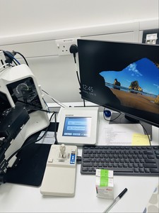 Thumbnail image of BioView / Olympus BX63 Automated Fluorescence Microscope System (S/N 534) Lab