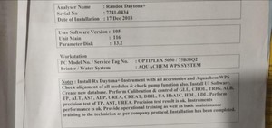 Thumbnail image of Randox RX Daytona+ Plus Clinical Chemistry Analyser Biochemistry System (2018)