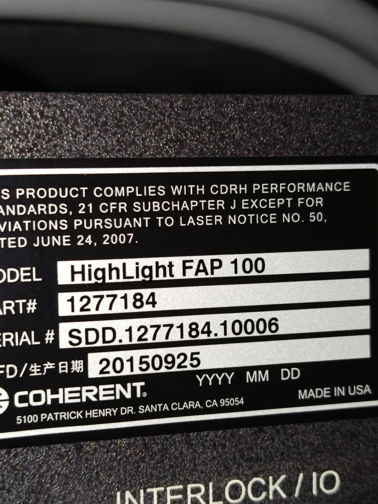 Image of LASEA LS4 Ultrashort Pulse Micromachining Laser System Picosecond / Fiber Laser