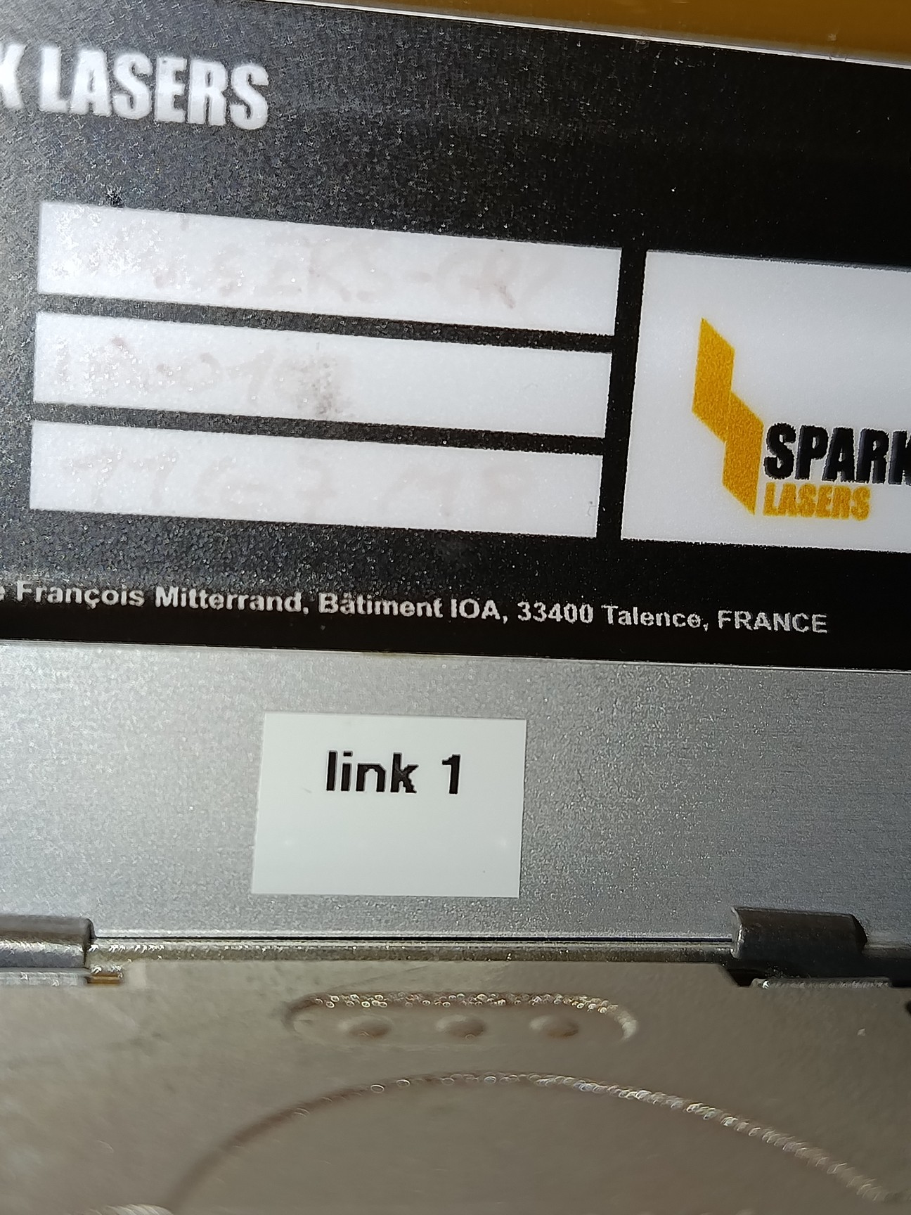 Image of LASEA LS4 Ultrashort Pulse Micromachining Laser System Picosecond / Fiber Laser