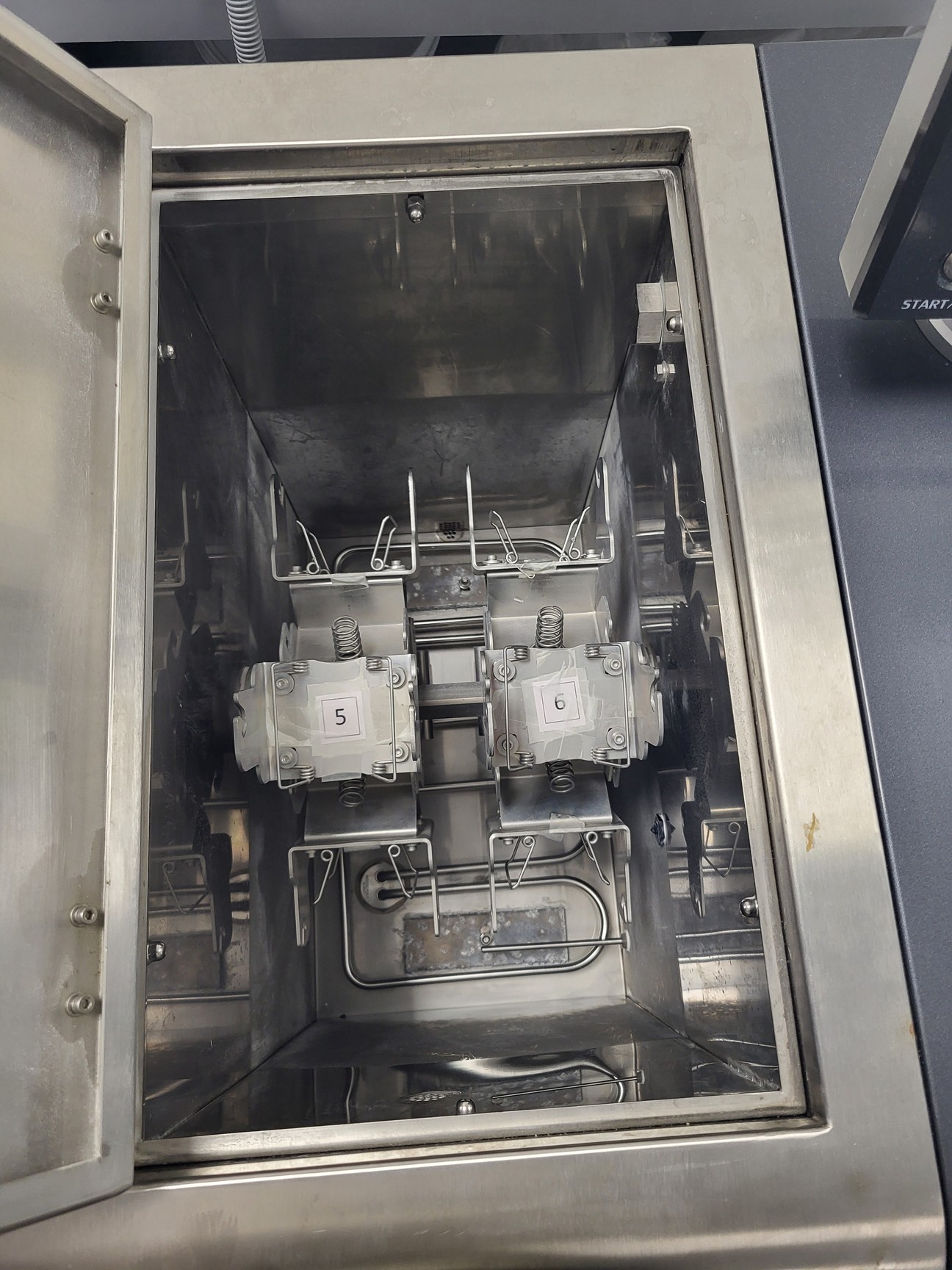 Image of SDL Atlas Rotawash Laboratory Textile Washing Machine  Simulated Wash Tester