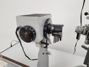 Thumbnail image of Reichert 357801 Inverted Polarising Microscope System w/ Table & Various Parts