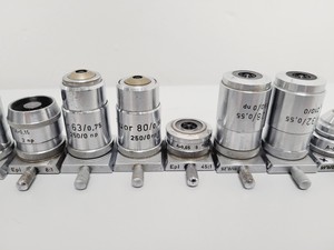 Thumbnail image of Reichert 357801 Inverted Polarising Microscope System w/ Table & Various Parts