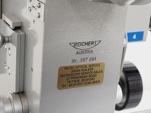 Thumbnail image of Reichert 357801 Inverted Polarising Microscope System w/ Table & Various Parts