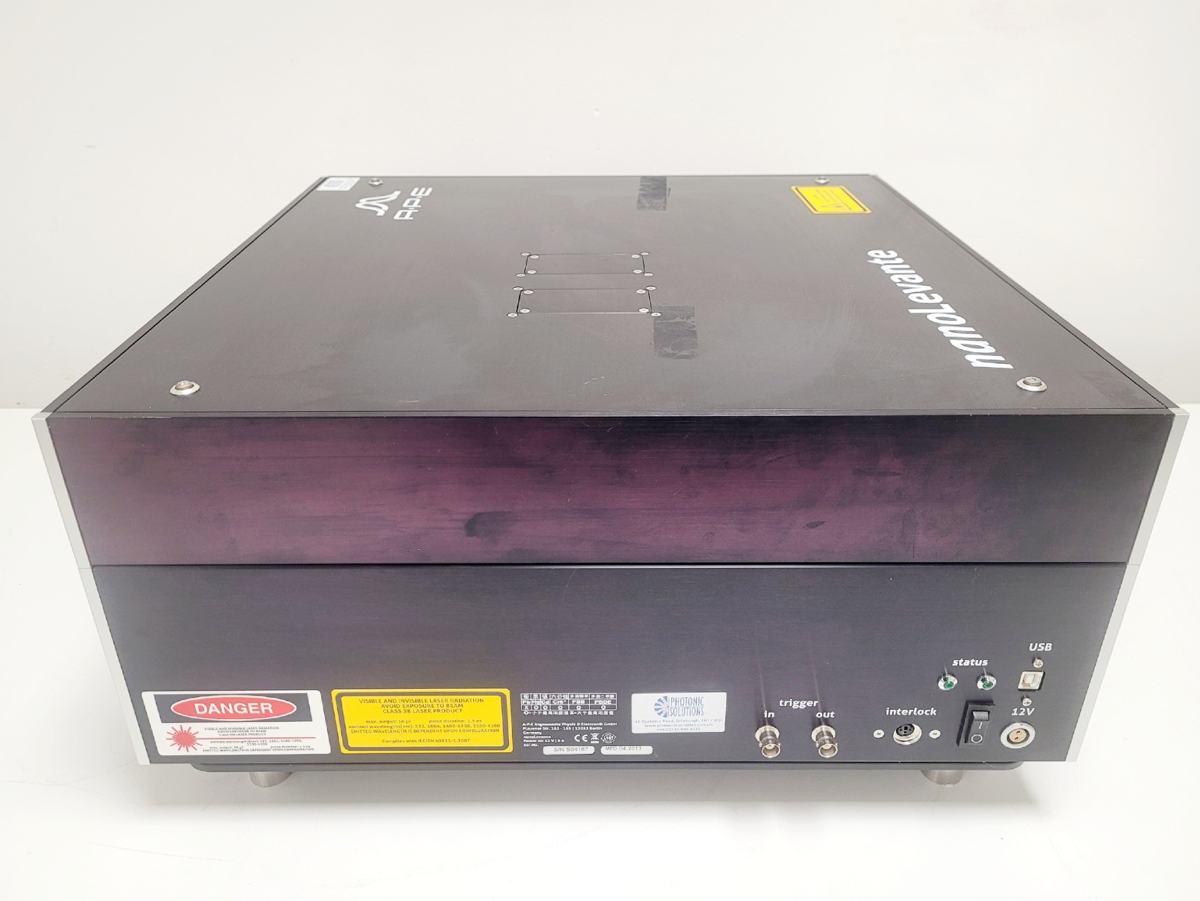 Image of  APE Nanolevante Mid-infrared OPO Laser 