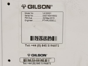 Thumbnail image of Gilson 157 UV-VIS Detector Model 14100001 Spectrometer 