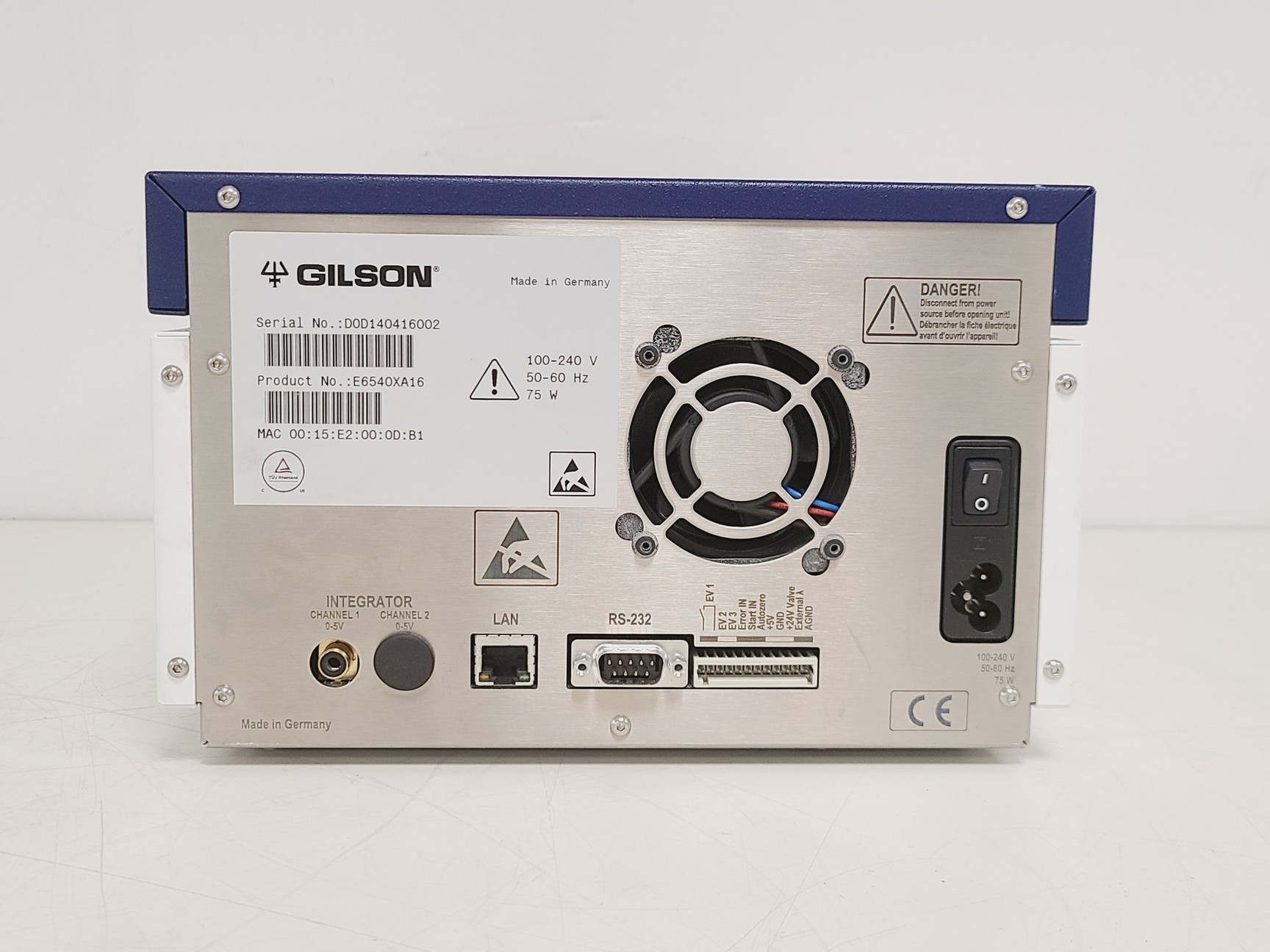 Image of Gilson 157 UV-VIS Detector Model 14100001 Spectrometer 