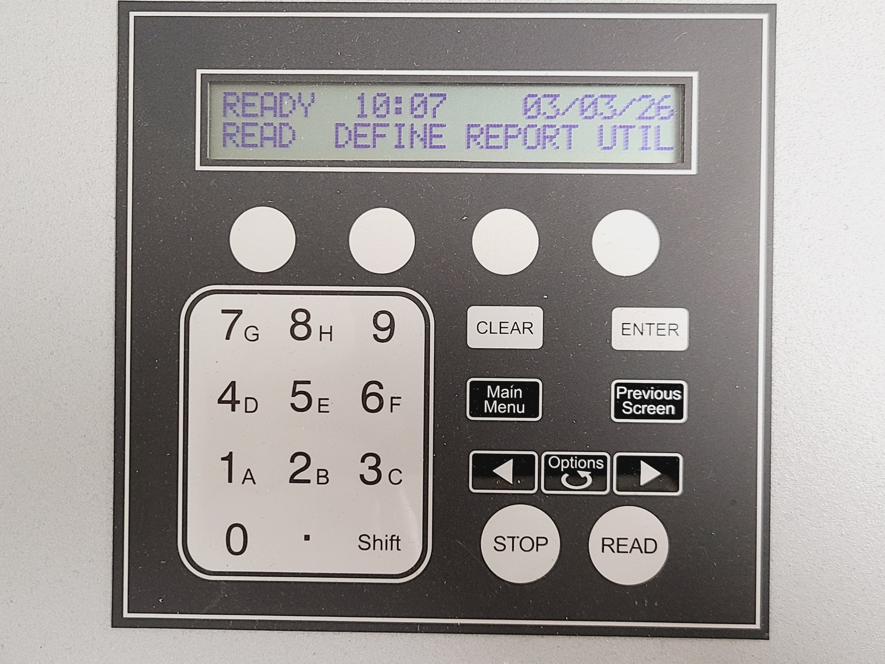 El808 Read Pattern Biotek Instruments ELx808 Microplate Reader