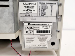 Thumbnail image of Thermo Separation Products SpectraSystem AS3000 Autosampler